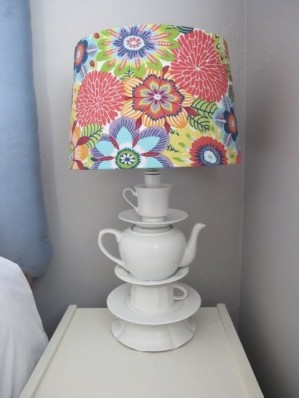DIY Lamp Tutorial With Custom Shade