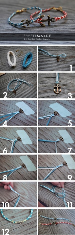 DIY Anchor Jewelry