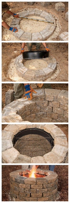 How to Build Your Own Fire Pit